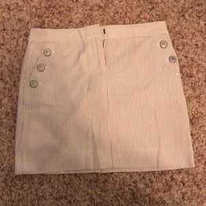 J Crew seersucker skirt